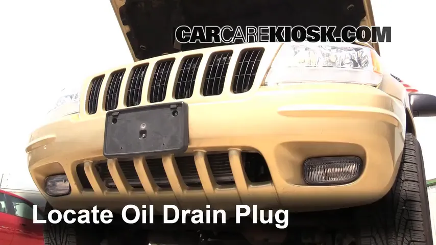 1999 Jeep Grand Cherokee Limited 4.0L 6 Cyl. Oil Change Oil and Oil Filter